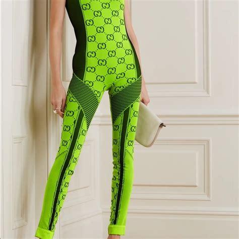 green gucci jumpsuit dupe|gucci jumpsuit women's.